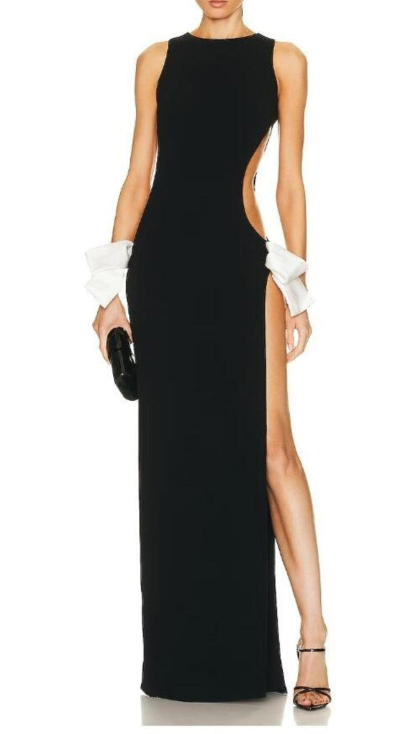 AIIZIE CUT OUT EXTREME SPLIT MAXI DRESS - product image
