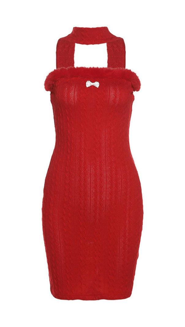 AIIZIE HALTER TUBE TOP DRESS - product image