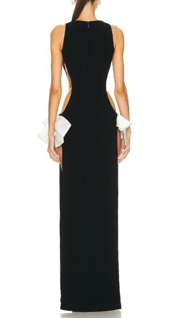 AIIZIE CUT OUT EXTREME SPLIT MAXI DRESS - product image