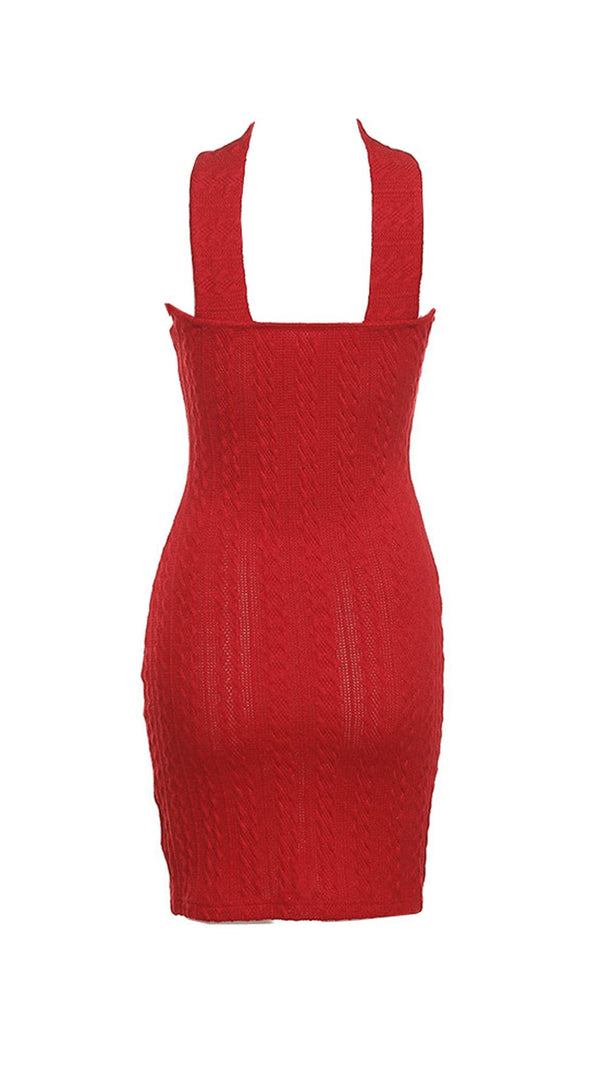 AIIZIE HALTER TUBE TOP DRESS - product image