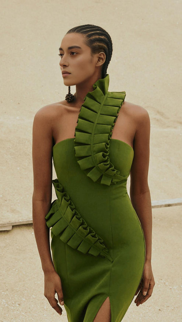 AIIZIE DRESS WRAP BANDAGE SKIRT - product image