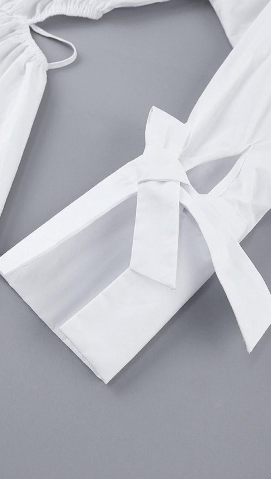 WAIST CUT-OUT SHIRT DRESS