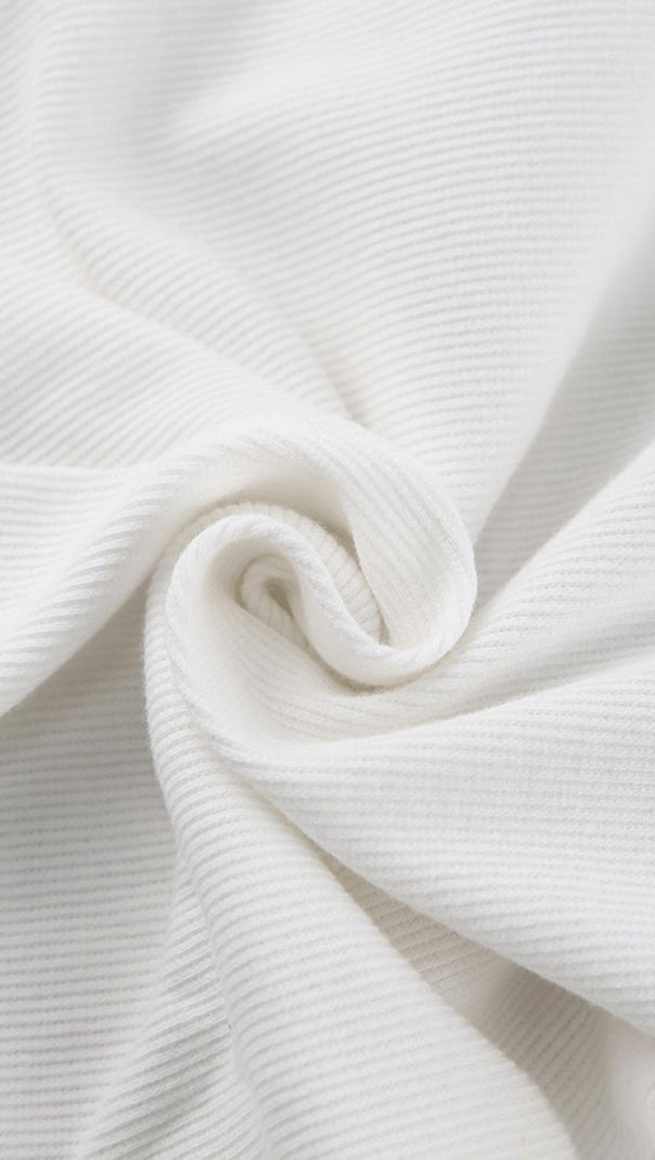 AIIZIE OFF-THE-SHOULDER SOLID COLOR T-SHIRT - product image