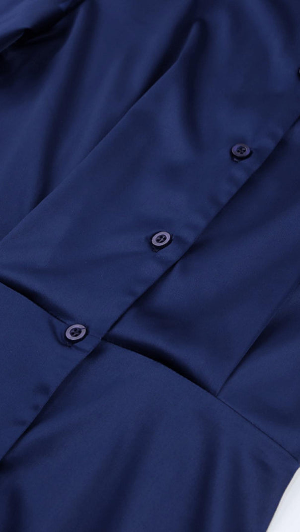 AIIZIE LONG SLEEVE SHIRT DRESS - product image
