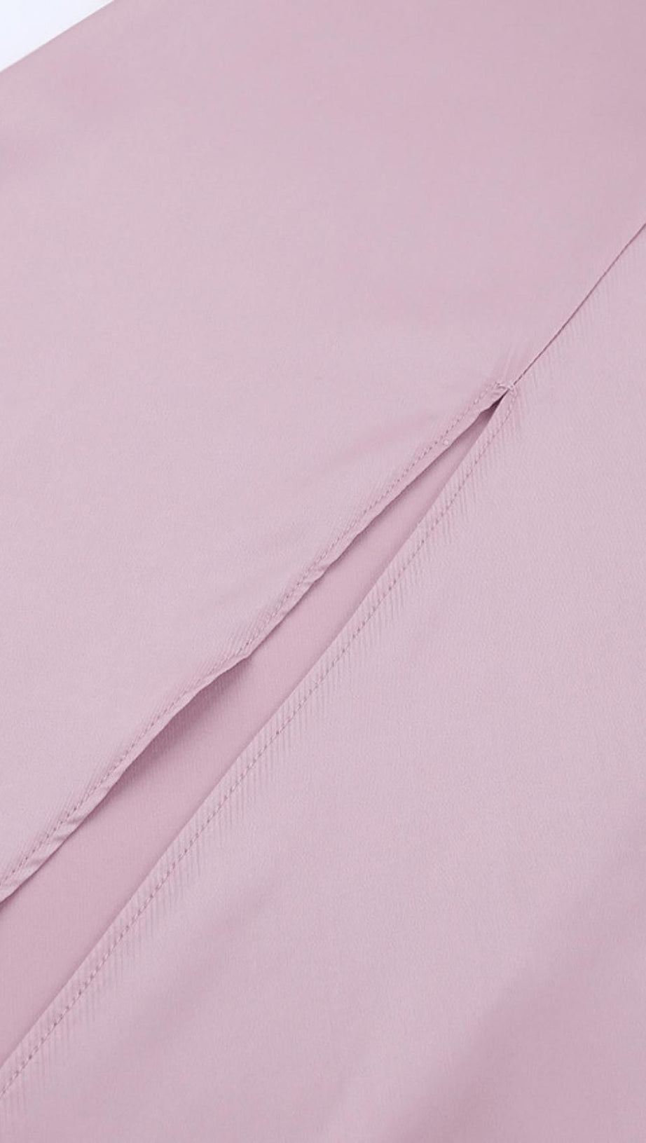 SATIN IRREGULAR COLLAR DRESS