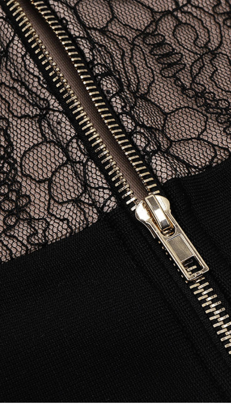 MESH STITCHING DRESS