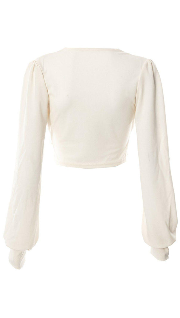 AIIZIE LANTERN SLEEVE TOP - product image