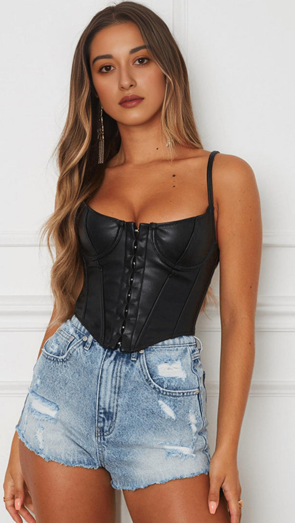 AIIZIE SLIM-FIT U-NECK VEST - product image