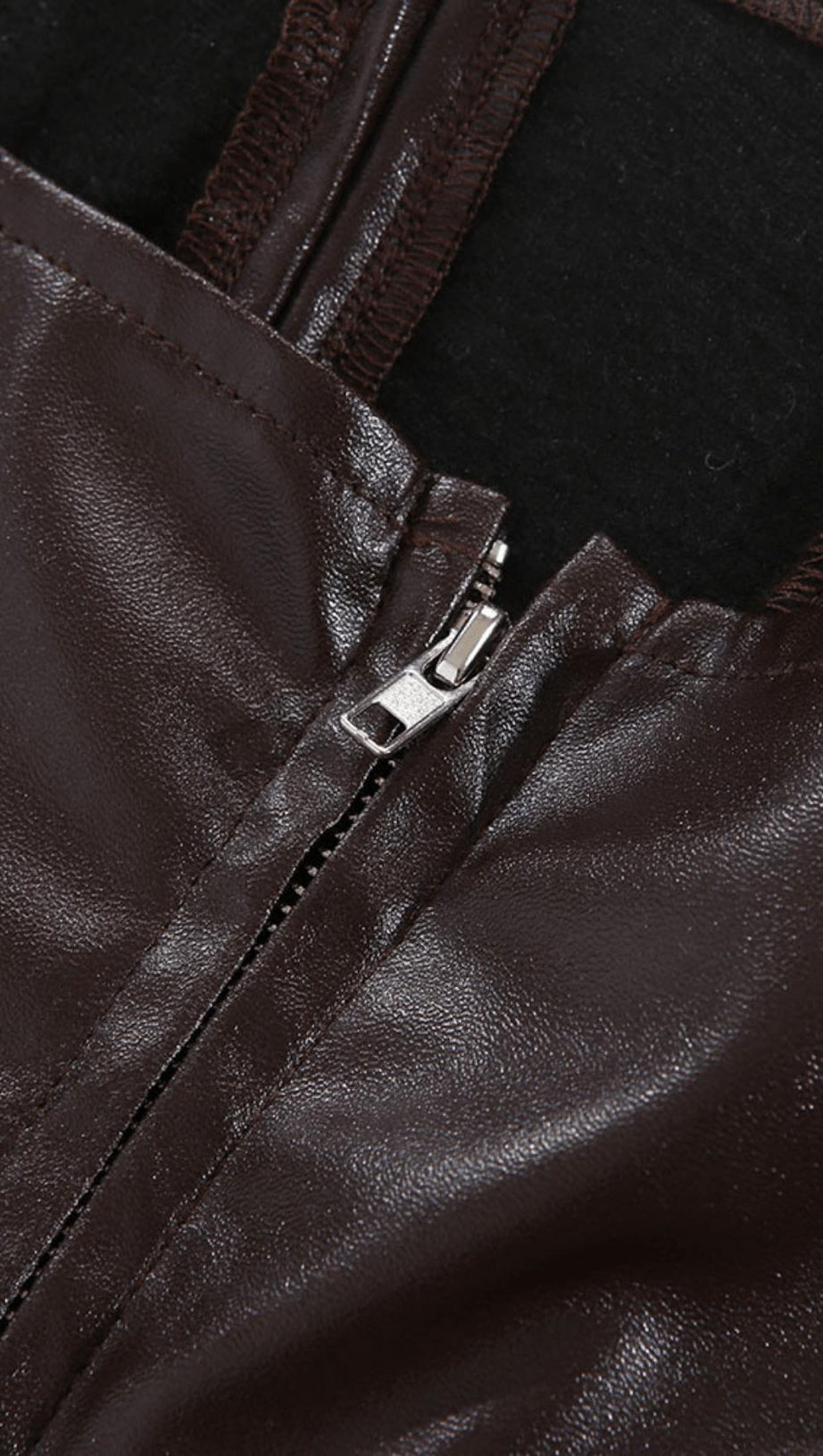 FISHBONE WRAP BREAST DRESS