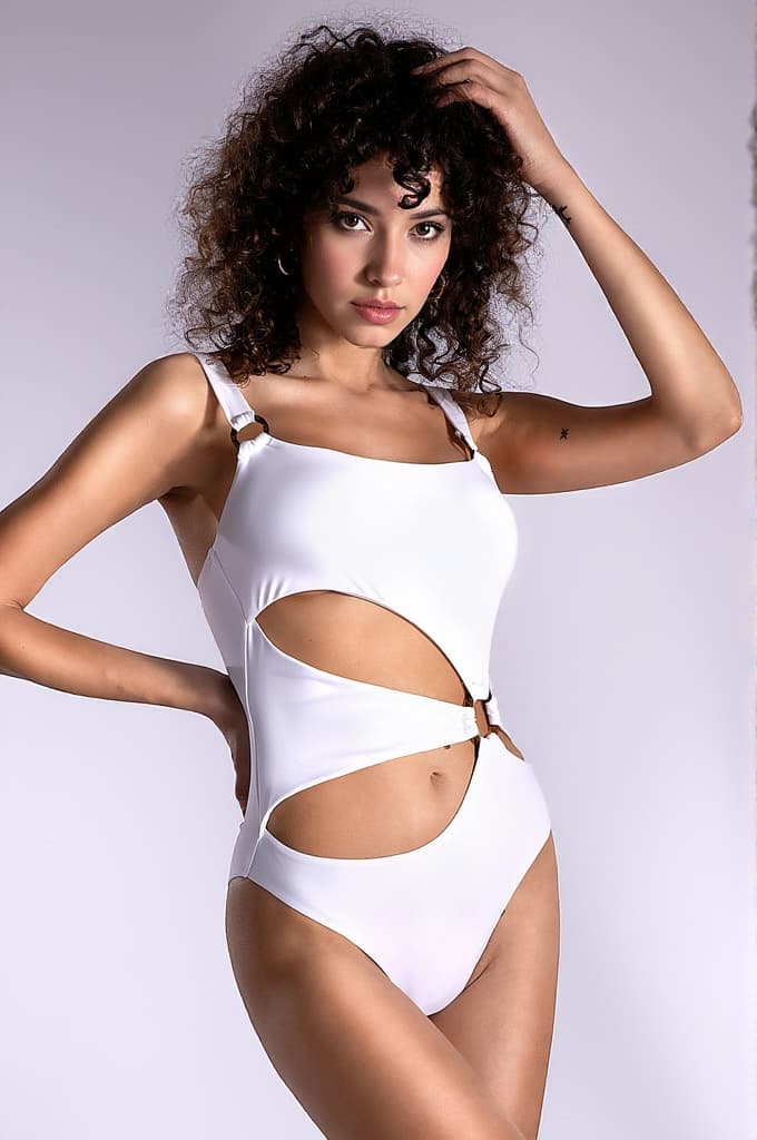 Scafou Strap Cutout One Piece Swimsuit