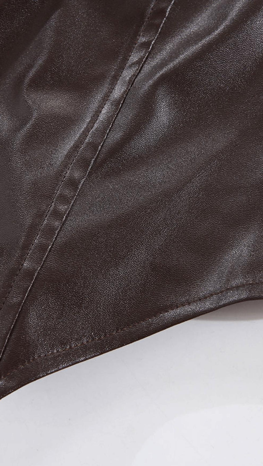 FISHBONE WRAP BREAST DRESS