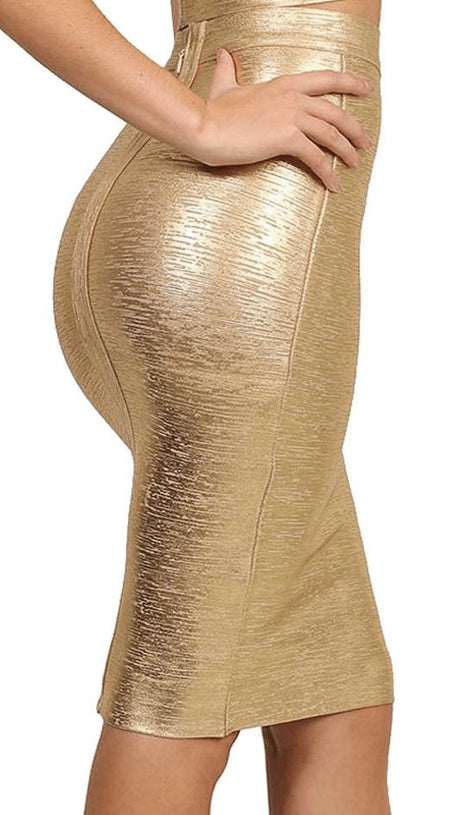 HIP WRAP BANDAGE PENCIL SKIRT