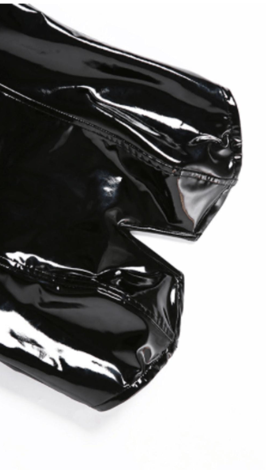 SEXY SLIM LEATHER BODYSUIT