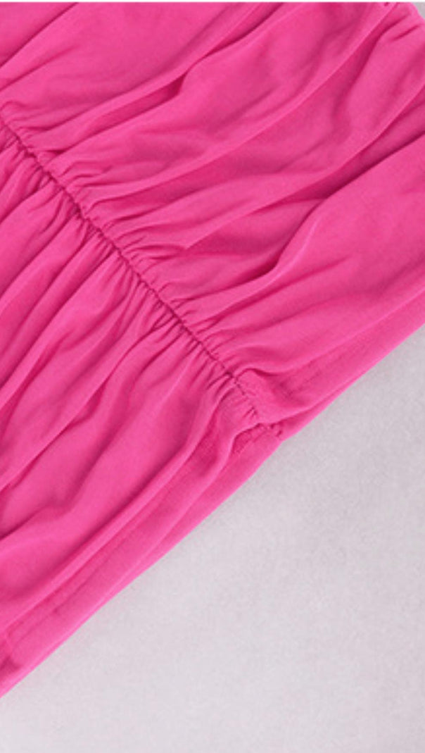 AIIZIE SHEER PLEATED DRESS - product image