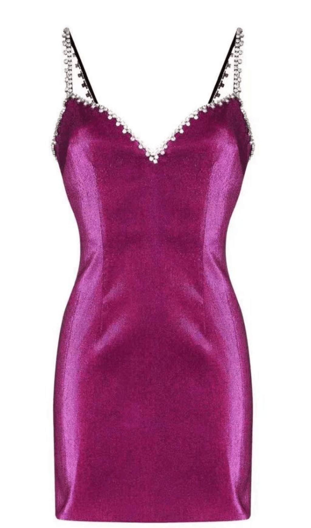 RHINESTONE LADIES DRESS