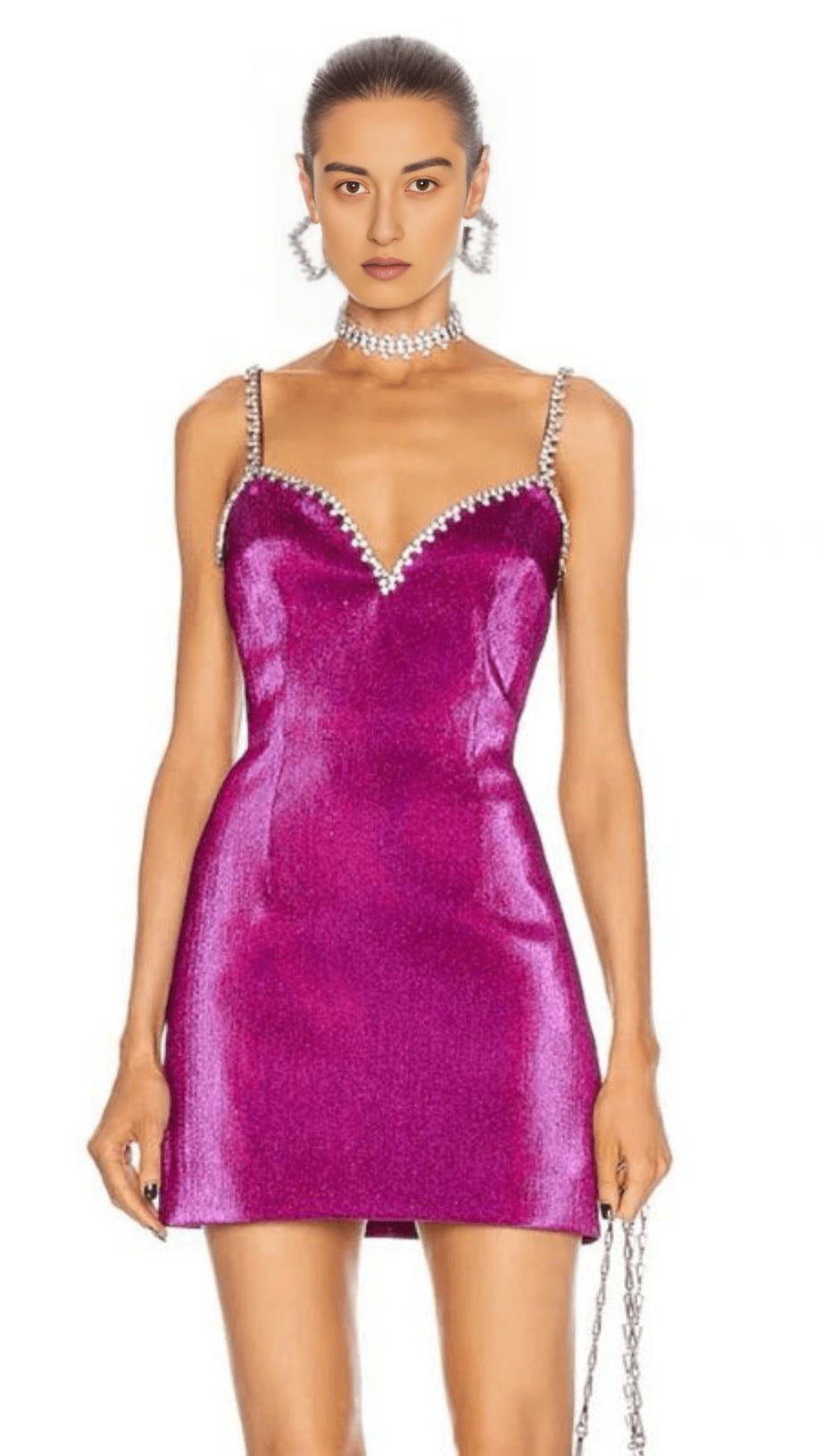 RHINESTONE LADIES DRESS