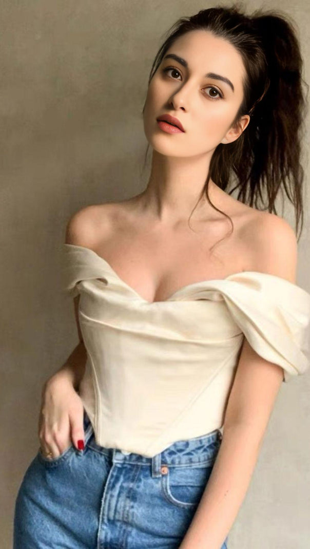 AIIZIE ONE-SHOULDER TUBE TOP AND ABDOMET VEST - product image