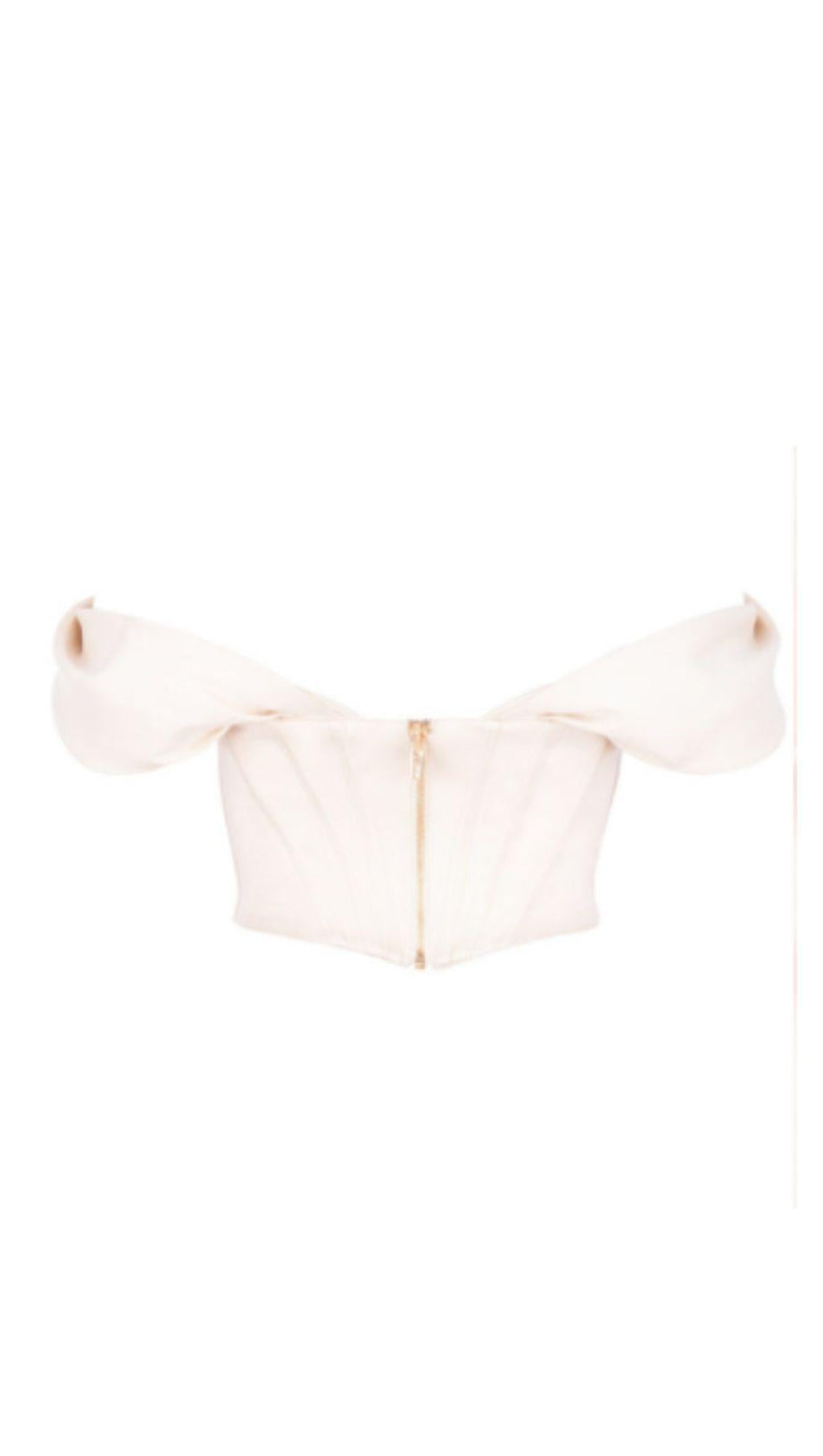 ONE-SHOULDER-TUBE-TOP UND ABDOMET-WESTE