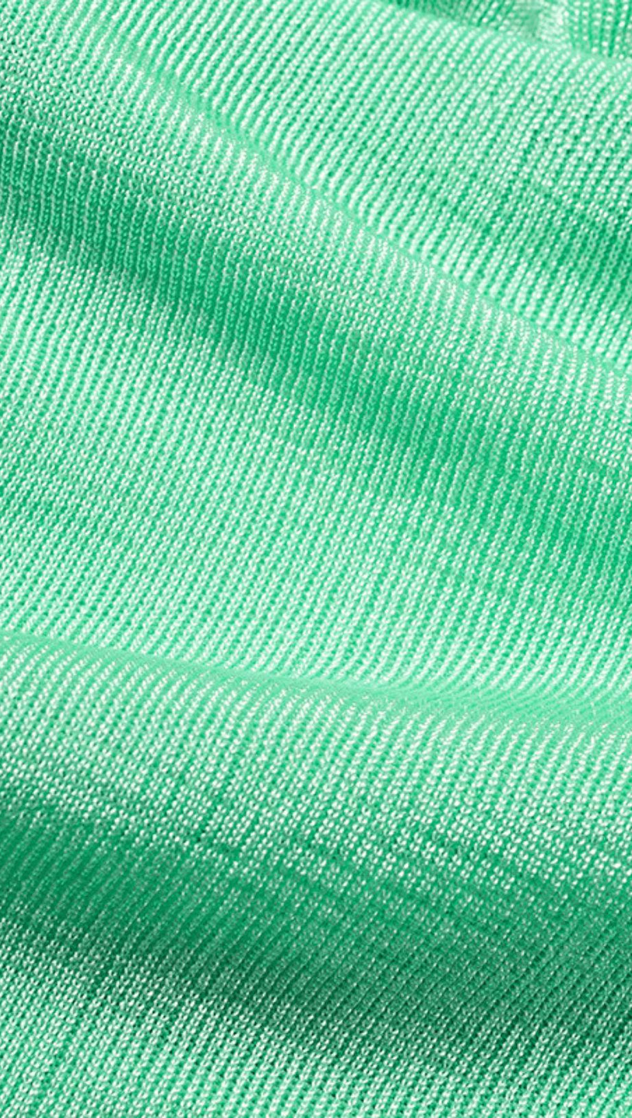 Wickeltop mit V-Ausschnitt und Bindeband an der Brust