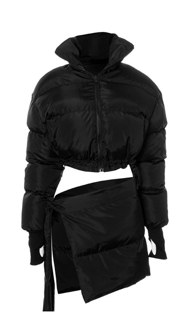 AIIZIE HIGH NECK SKIRT SUIT - product image