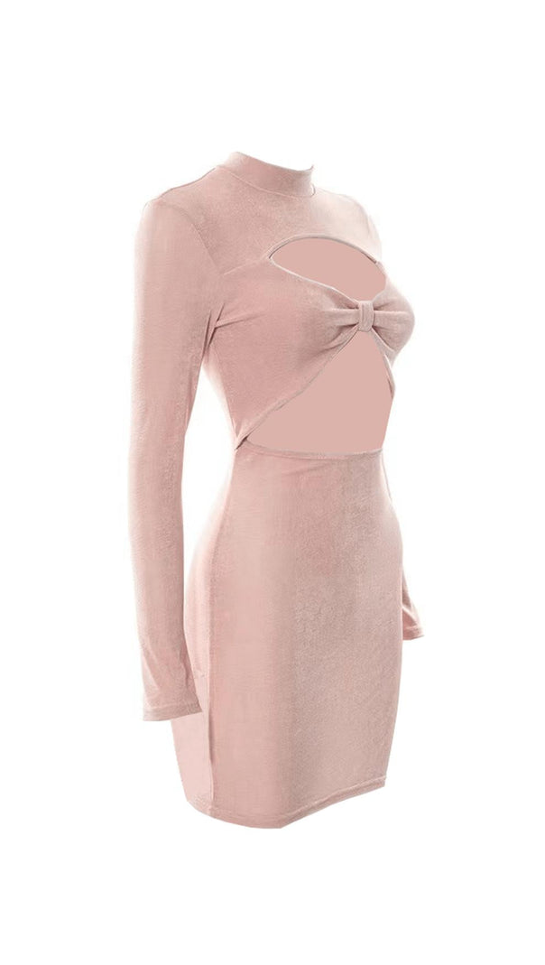 AIIZIE HOLLOW KNOTTED DRESS - product image