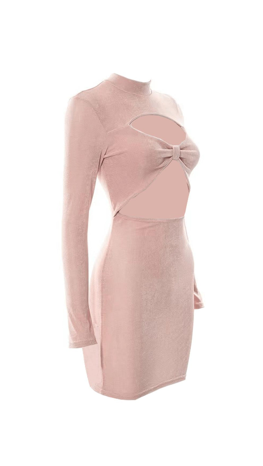 HOLLOW KNOTTED DRESS