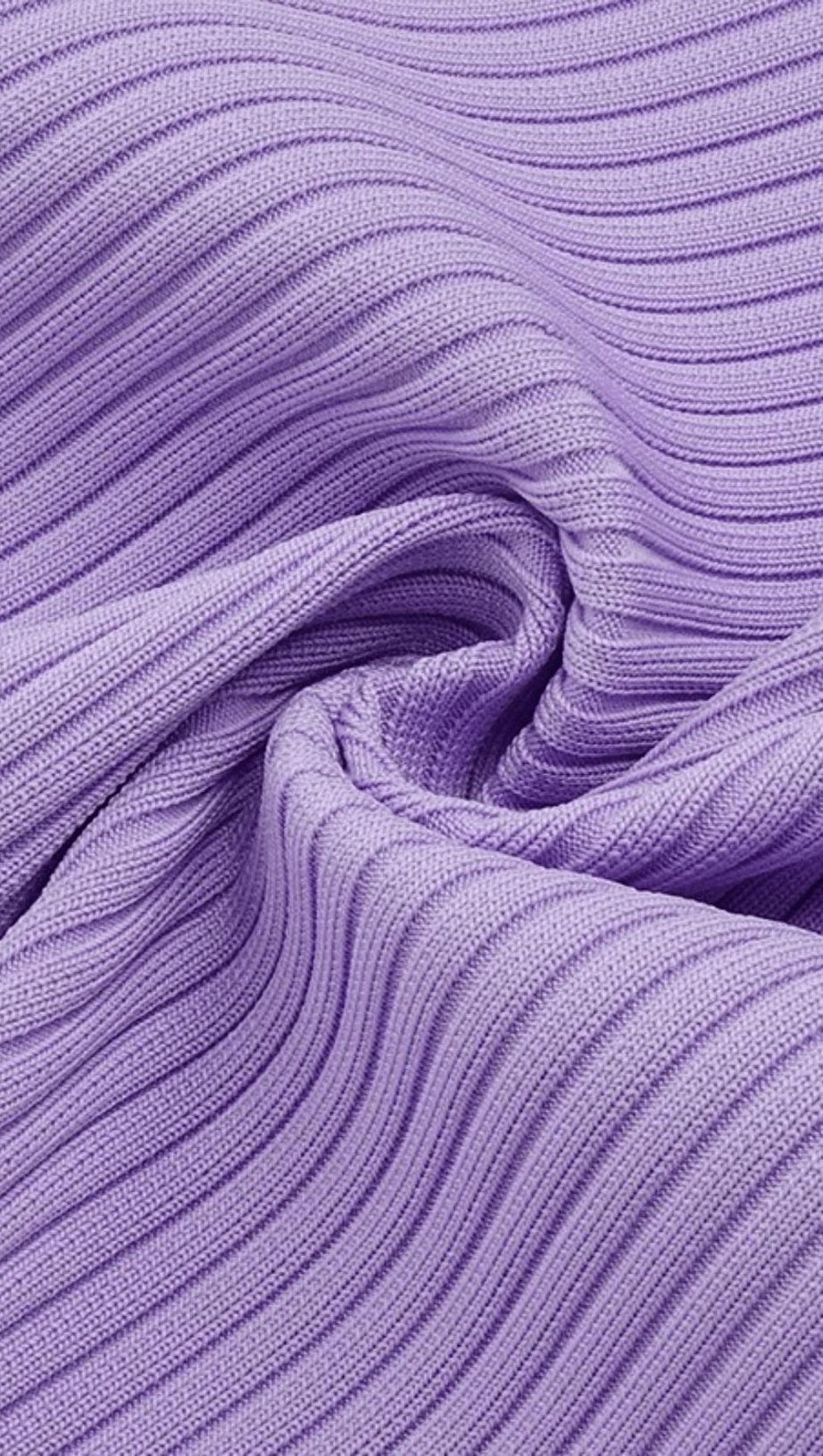 COLLAR HOLLOW OPEN BACK KNITTED DRESS