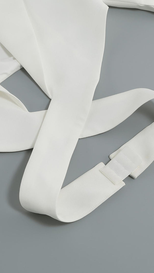AIIZIE WHITE WTO PIECE DRESS SUIT - product image