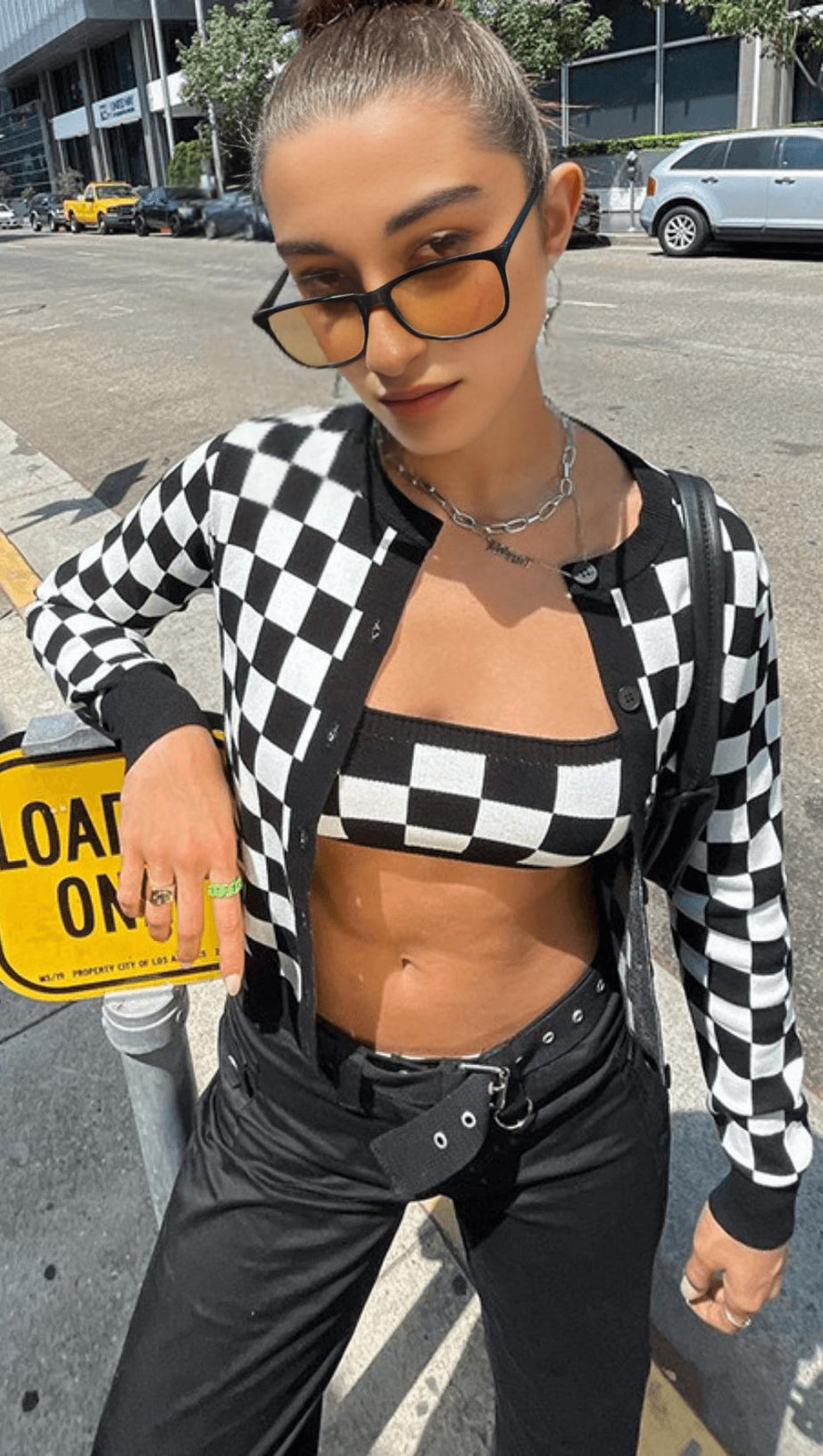 Zweiteilige Langarm-Strickjacke (Zweiteiler)