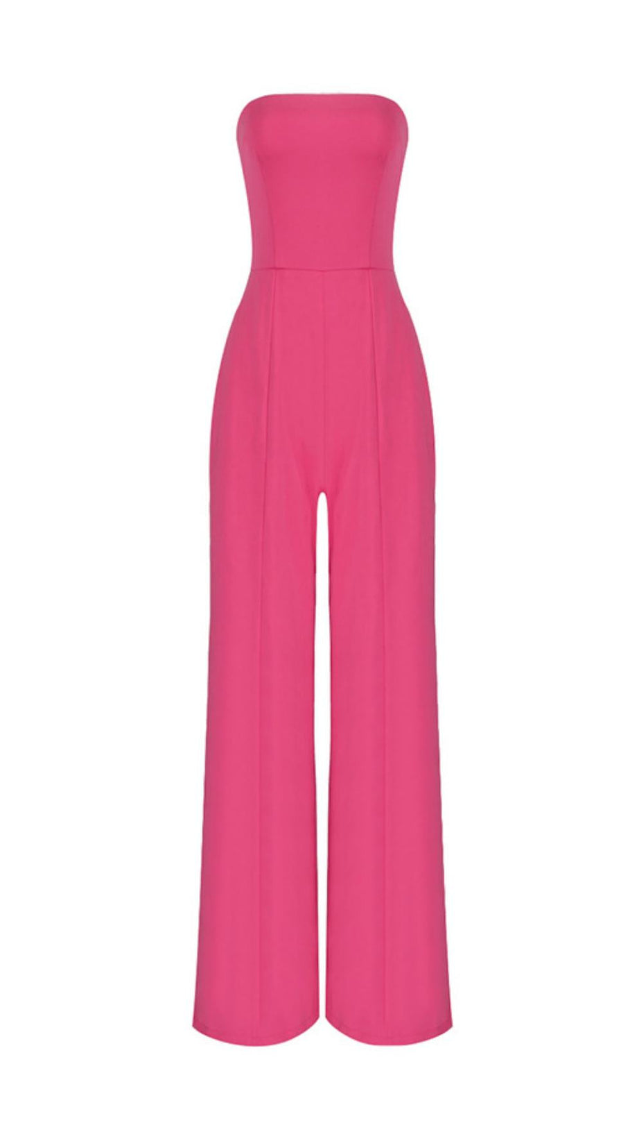 TUBE TOP BODYSUIT IN PINK