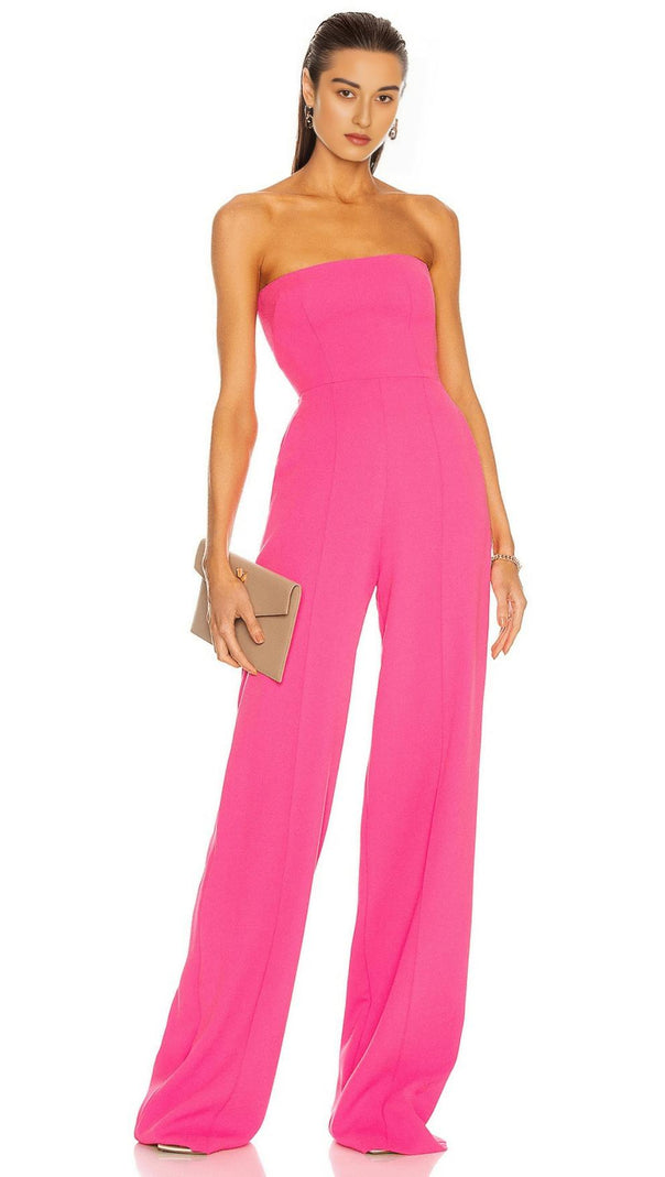 BODYSUIT MIT TUBE-TOP IN ROSA