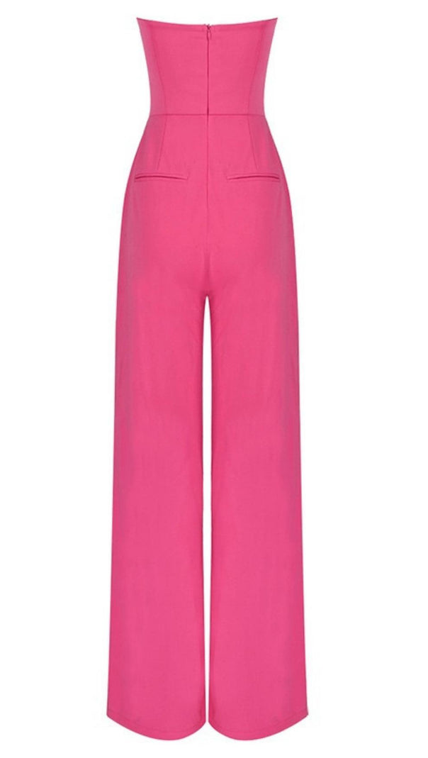 BODYSUIT MIT TUBE-TOP IN ROSA