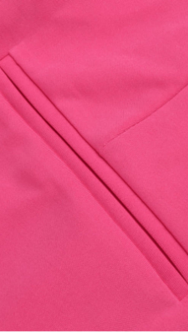 BODYSUIT MIT TUBE-TOP IN ROSA