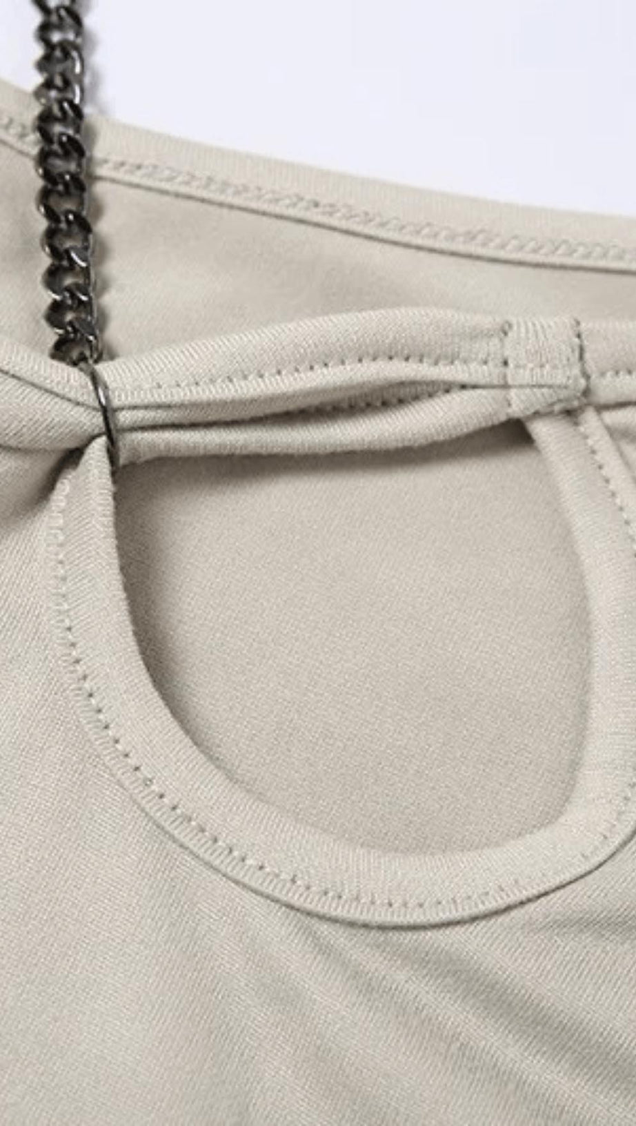 Lederbody mit diagonalen Ärmeln