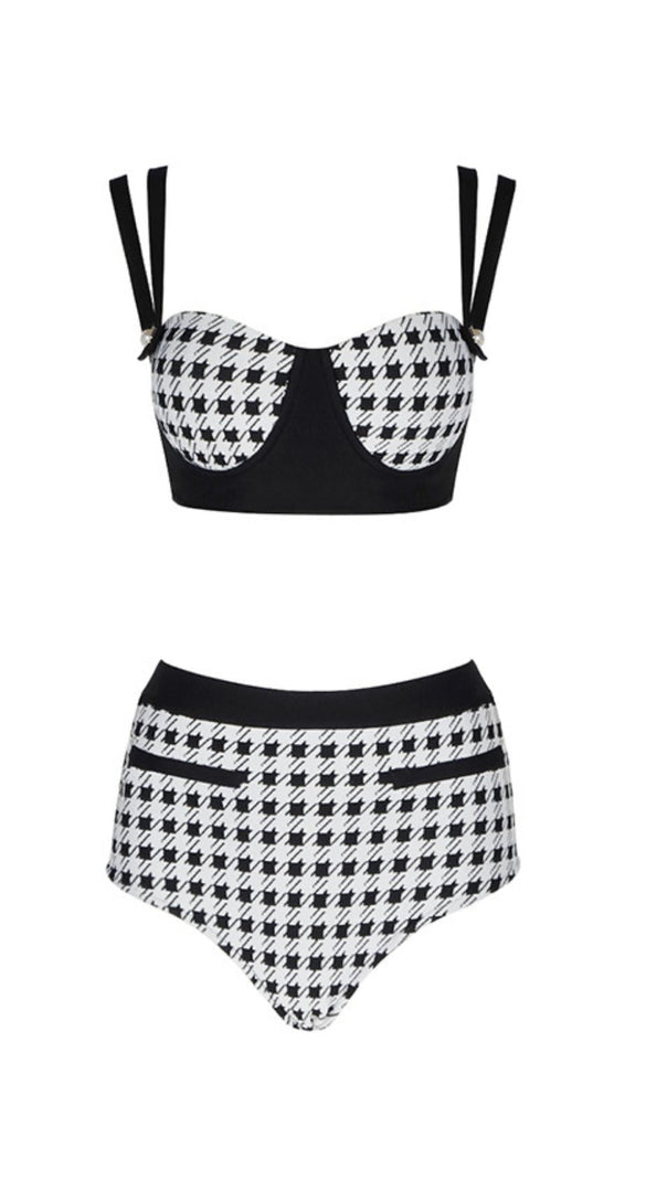 AIIZIE JACQUARD COLOR MATCHING STRETCH SUIT - product image