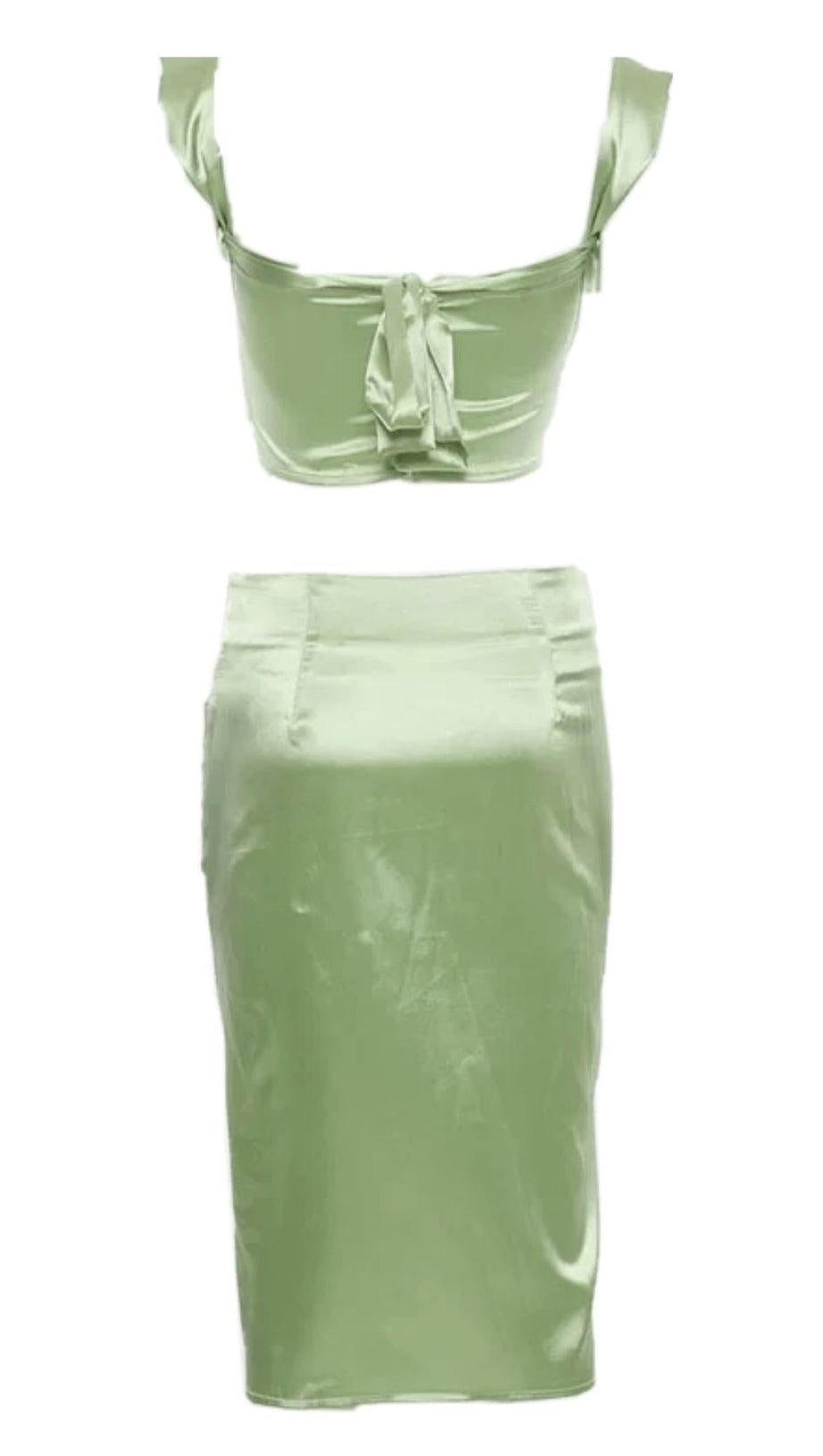 COMPLETO CON GONNA ARRECCHIATA