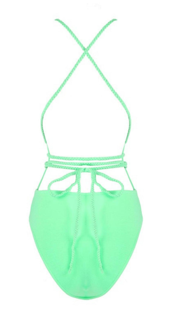 AIIZIE DEEP V-NECK BRIEFS TOP - product image