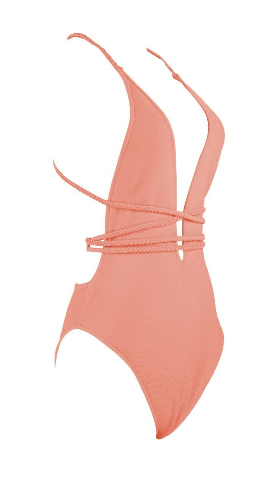 TOP SLIP CON SCOLLO A V PROFONDO