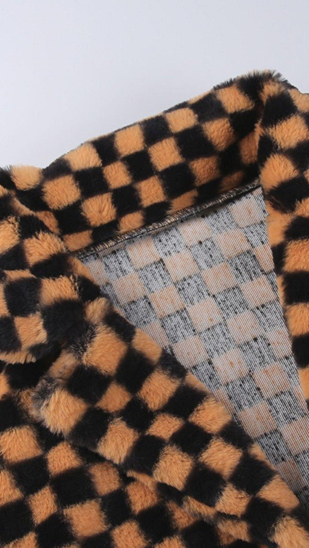 AIIZIE CHECKERBOARD PLAID JACKET. - product image