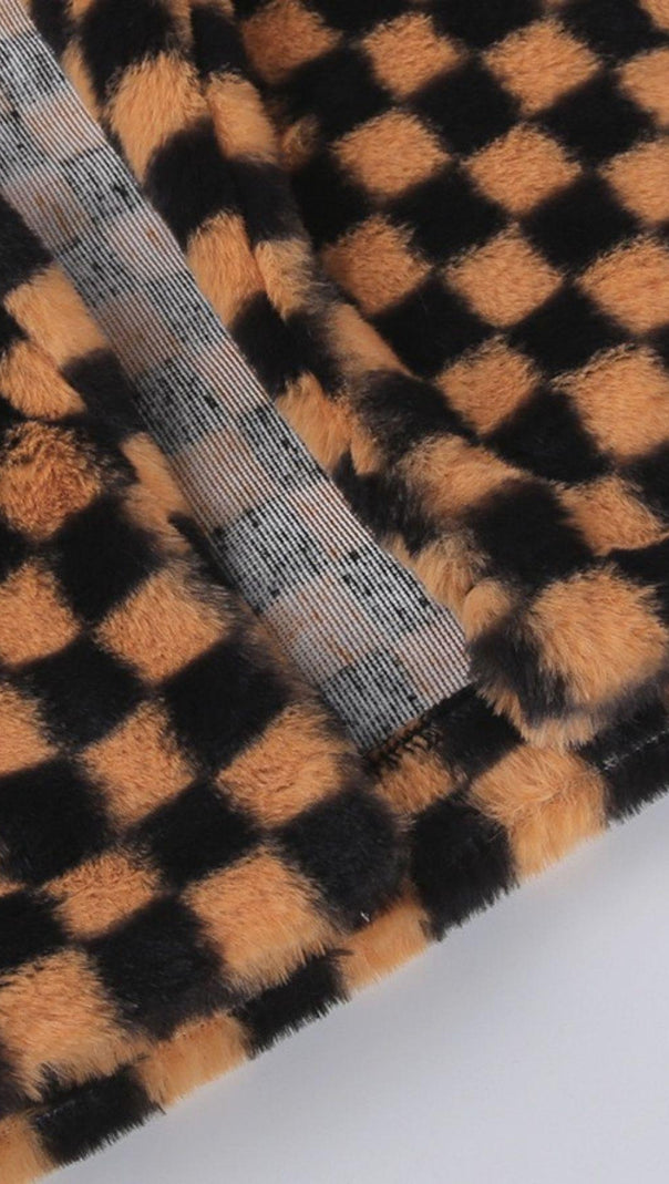 AIIZIE CHECKERBOARD PLAID JACKET. - product image