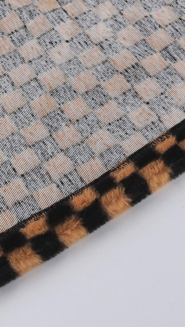AIIZIE CHECKERBOARD PLAID JACKET. - product image