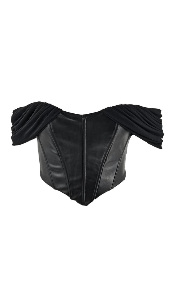AIIZIE LEATHER SLIM CAMISOLE - product image