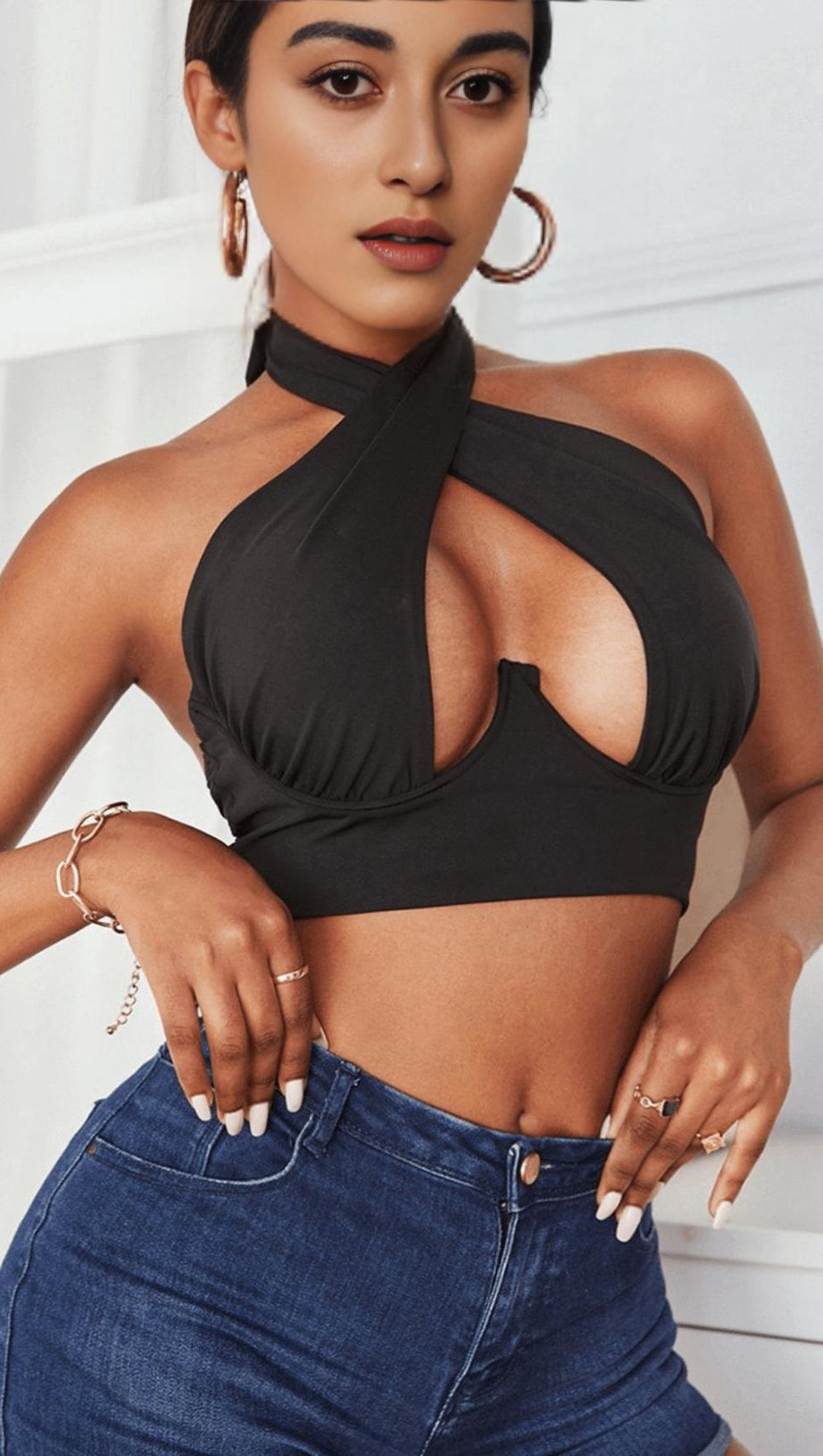 STITCHING SLIM CAMISOLE