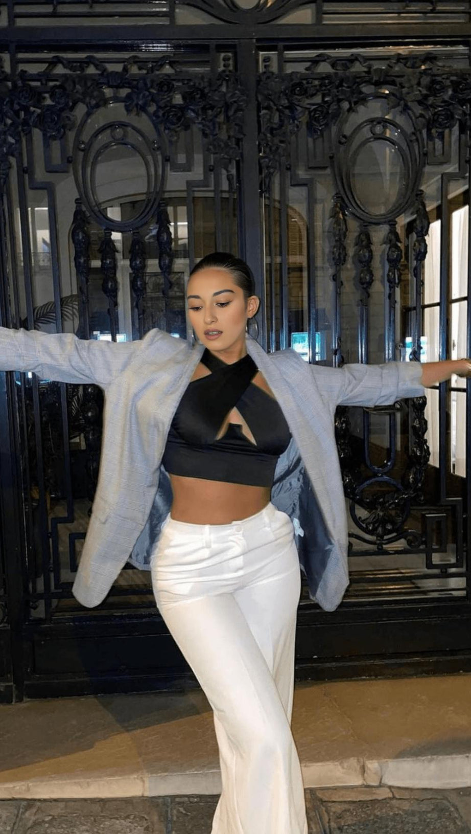 STITCHING SLIM CAMISOLE