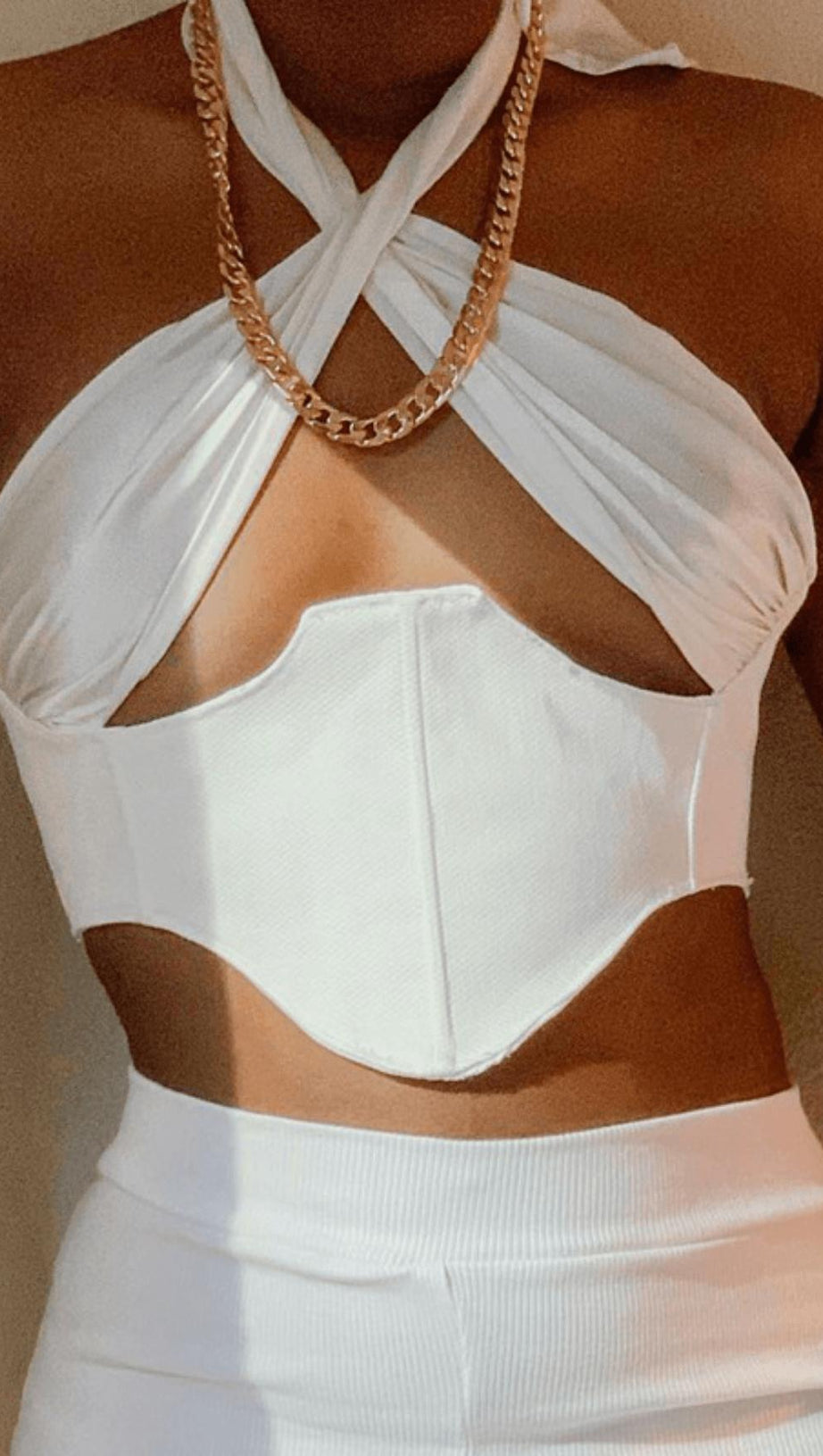 STITCHING SLIM CAMISOLE