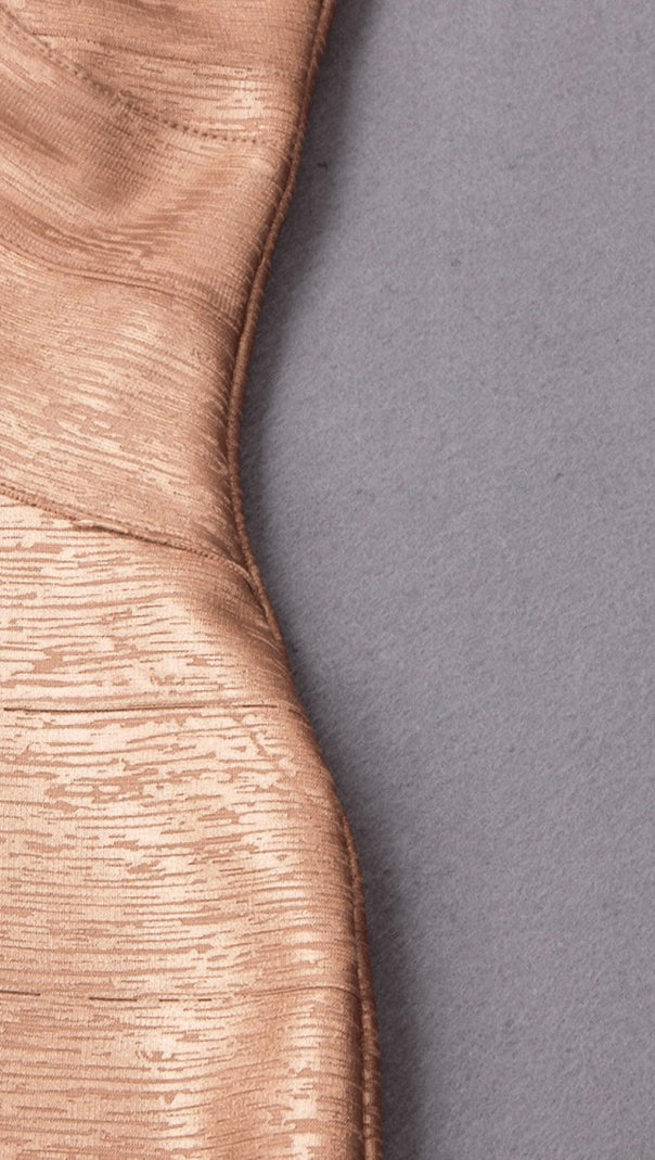 AIIZIE BRONZING BANDAGE DRESS - product image