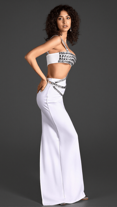 Chelsia Crystal Bandage 2-teiliges Set