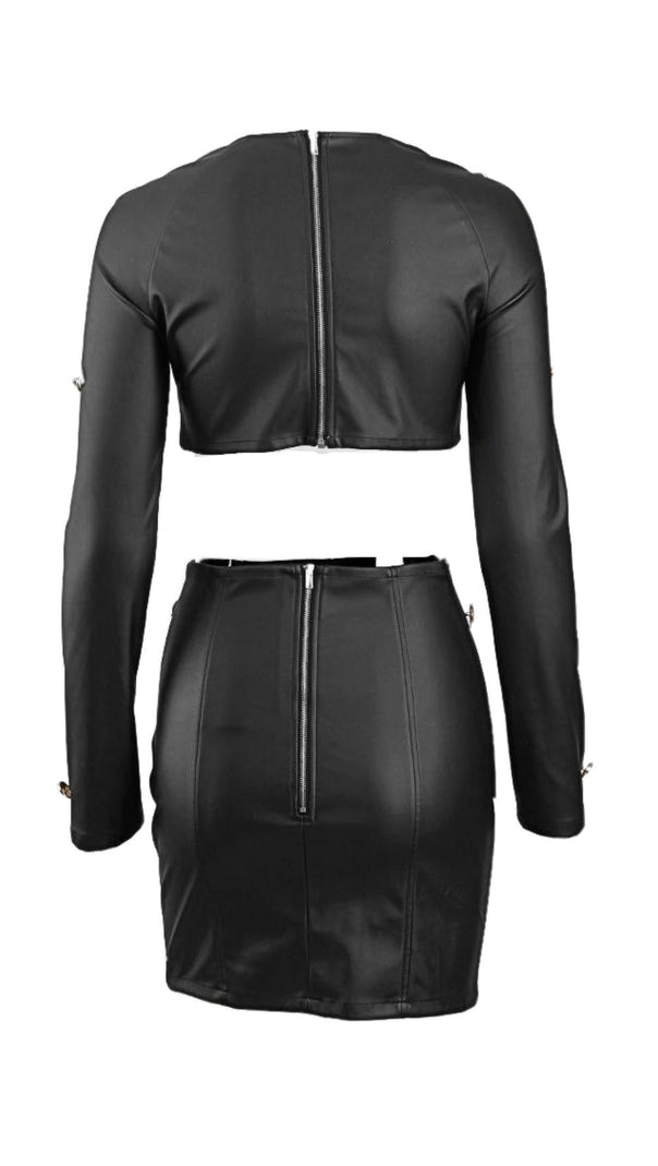 AIIZIE NAVEL LEISURE LEATHER SUIT - product image