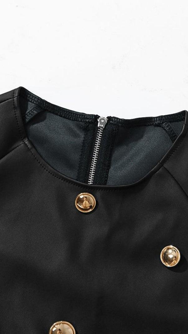 Navel Leisure Leather Suit