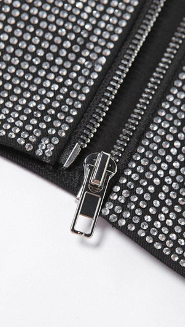 AIIZIE IRON CHAIN SLING HOT DRILL CORSET VEST - product image